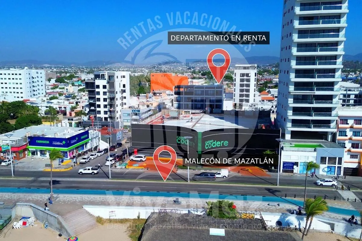 Paraiso Costero Con Vista Al Mar ماساتلان شقة